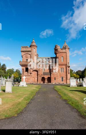 Chapelle funéraire, Arbroath, Angus, Écosse Banque D'Images