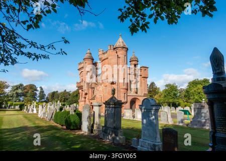 Chapelle funéraire, Arbroath, Angus, Écosse Banque D'Images