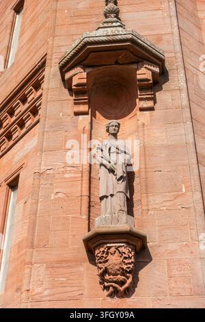 Chapelle funéraire, Arbroath, Angus, Écosse Banque D'Images
