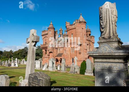 Chapelle funéraire, Arbroath, Angus, Écosse Banque D'Images