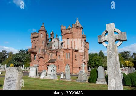 Chapelle funéraire, Arbroath, Angus, Écosse Banque D'Images