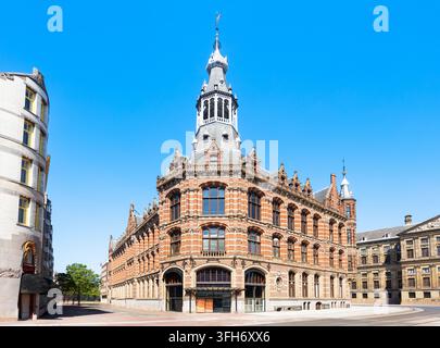 Magna Plaza L'ancien bâtiment du bureau de poste principal d'Amsterdam à Amsterdam, pays-Bas Banque D'Images