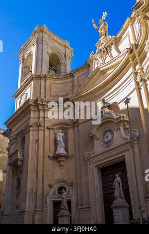 Malte - La Valette, Église orthodoxe Saint-Nicolas Banque D'Images