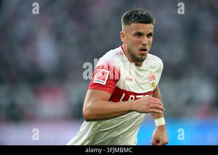 Football ; Journée 04 ; Bundesliga [Bundesliga] ; Saison 2026/2027 ; Stuttgart contre Borussia Dortmund le 19 septembre 2026 à Stuttgart. UBz : 09 Ermedin Demirovic, Stuttgart. Banque D'Images