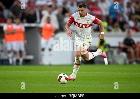 Football ; Journée 04 ; 1. Bundesliga [Bundesliga] ; Saison 2026/2027 ; Stuttgart contre Borussia Dortmund le 19 septembre 2026 à Stuttgart. UBz : 09 Ermedin Demirovic, Stuttgart. Banque D'Images