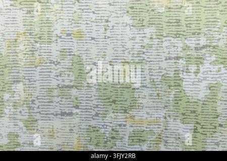 Texture tissée détaillée dans des tons verts Banque D'Images