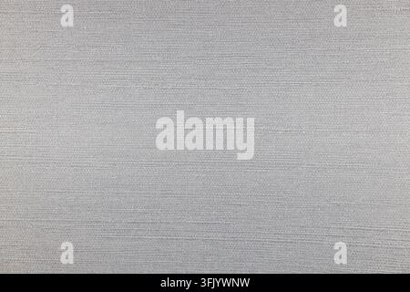 Texture de tissu gris clair avec des fils finement tissés Banque D'Images