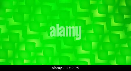 Fond de texture numérique géométrique vert vif abstrait présentant des formes claires répétitives et des dégradés. Banque D'Images