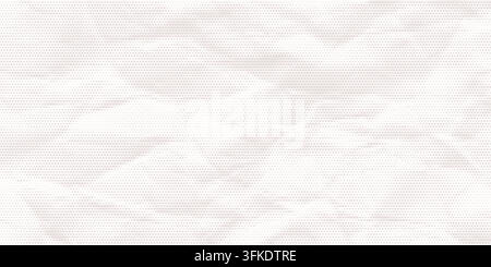 Texture de papier demi-tons froissé avec effet de superposition de livre de bandes dessinées vintage illustration vectorielle de fond. Illustration de Vecteur