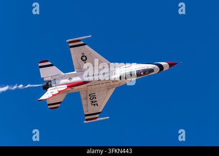 National Championship Air Races 9-18-2026 Roswell NM USA  Les USAF Thunderbirds se produisent aux National Championship Air Races au Roswell Internati Banque D'Images