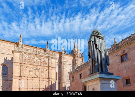Université de Salamanque, Salamanque, Castille-et-León, Espagne Banque D'Images