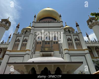 La Mosquée Sultan, Arab Street, à Singapour Banque D'Images