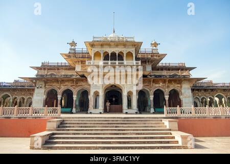 Musée Albert Hall situé à Jaipur, Rajasthan, Inde. Banque D'Images