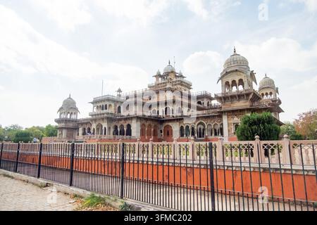 Musée Albert Hall situé à Jaipur, Rajasthan, Inde. Banque D'Images