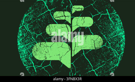 symbole de soutien, illustration vectorielle en couleur Illustration de Vecteur