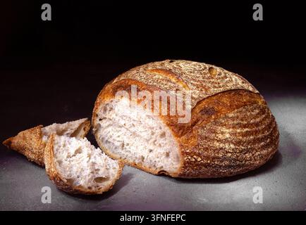 Pain au levain. Banque D'Images