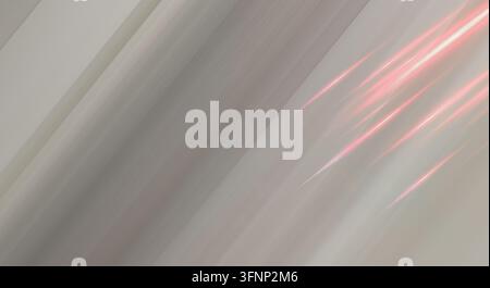 Traînées de lumière minimalistes en dégradé. Banque D'Images