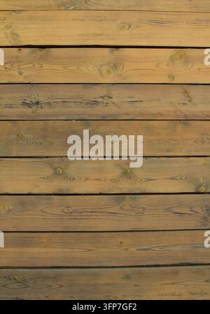 Fond en bois composé de vieilles planches peintes. Vue rapprochée. Banque D'Images