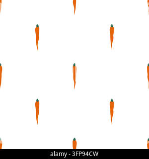 Motif carotte sans couture Illustration de Vecteur