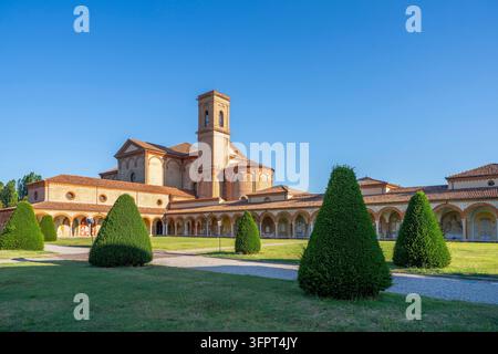 Cimetière monumental de la Certosa, Ferrare, Emilie-Romagne, Italie Banque D'Images