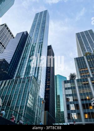 Gratte-ciel à Midtown Manhattan, NYC, États-Unis, 2026 Banque D'Images