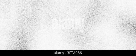 Grain stipplé en arrière-plan avec point de dégradé bruité pour motif texturé rugueux. Grain de pulvérisation avec forme effet noir pour fond vintage demi-ton. Whi Illustration de Vecteur