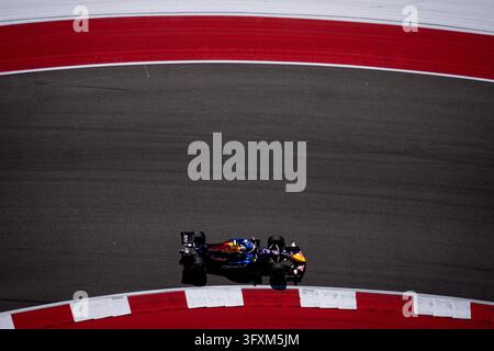 Austin, États-Unis. 23 octobre 2026. Max Verstappen (Pays-Bas) (Oracle Red Bull Racing) lors de la séance d'entraînement libre 1 du Grand Prix des États-Unis de Formule 1 2026 sur le Circuit of the Americas. (Photo de Luca Martini/SOPA Images/Sipa USA) Credit: Sipa USA/Alamy Live News Banque D'Images