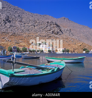 PEDI SYMI GRÈCE Banque D'Images