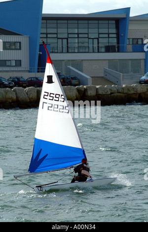 Weymouth et Portland Sailing Academy west Dorset dans le sud de l'Angleterre UK Emplacement pour les épreuves de voile des Jeux Olympiques de 2012 Banque D'Images