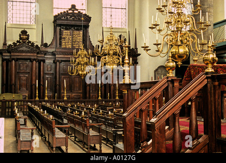 SYNAGOGUE ESPAGNOLE AMSTERDAM Pays-Bas Banque D'Images
