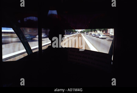 Tramway de Strasbourg, Alsace, France. Banque D'Images