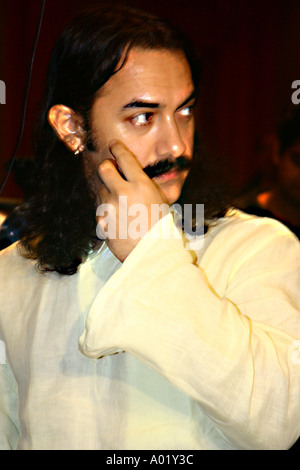 Star du Cinéma Hindi Bollywood Amir Khan acteur maintenant Bombay Mumbai Maharashtra Inde Banque D'Images