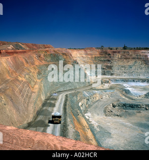 Super Fimiston open pit mine en or Kalgoorlie Australie Occidentale Banque D'Images