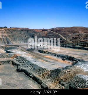 Super Fimiston open pit mine en or Kalgoorlie Australie Occidentale Banque D'Images