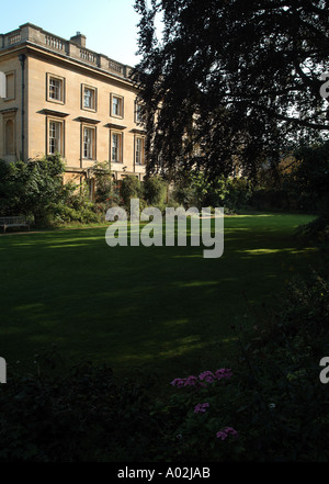 Corpus Christi College bâtiments et Fellows Garden Banque D'Images