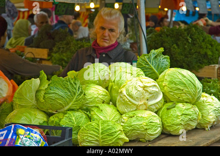 Le chou à Barbes Paris marché de l'UE France Banque D'Images