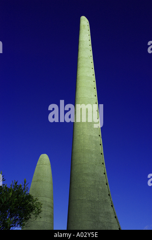 La langue afrikaans Taal monument se trouve sur le versant sud de Paarl Rock Banque D'Images