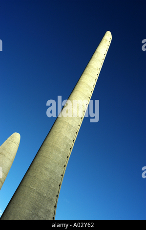 La langue afrikaans Taal monument se trouve sur le versant sud de Paarl Rock Banque D'Images