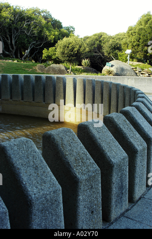 La langue afrikaans Taal monument se trouve sur le versant sud de Paarl Rock Banque D'Images