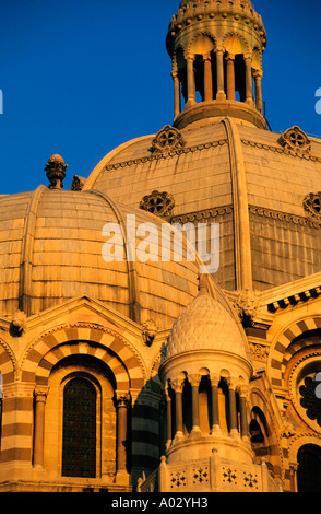 Marseille - la cathédrale de La Major ou Cathédrale Sainte-Marie-Majeure de Marseille. Banque D'Images