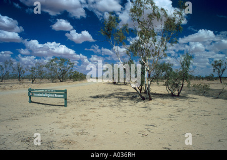 Innamincka réserve régionale Banque D'Images