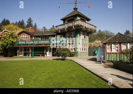 Union Steamship Marina Île Bowen, BC Canada Banque D'Images