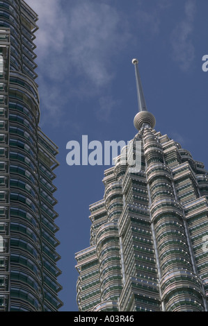 1242 Les tours jumelles de Kuala Lumpur, Malaisie. Banque D'Images