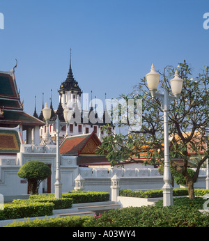 Loh Prasat Wat Rajnadda Bangkok Thaïlande Banque D'Images