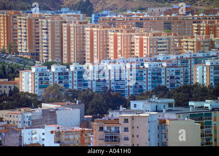 La province de Malaga, Malaga, Andalousie, Espagne Banque D'Images