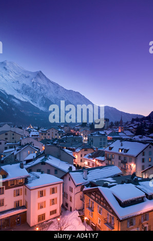 Chamonix, Haute Savoie, France Banque D'Images