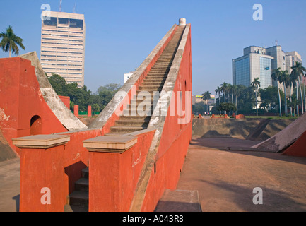 Observatoire Royal, Jantar Mantar, Connaught Place, New Delhi, Inde Banque D'Images