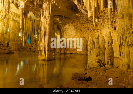 Grotta di Nettuno, Sardaigne, Italie Banque D'Images