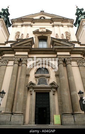 Église de St Anna à Cracovie Pologne Banque D'Images