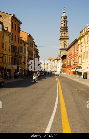 Rue de Parme, Italie, Europe Banque D'Images